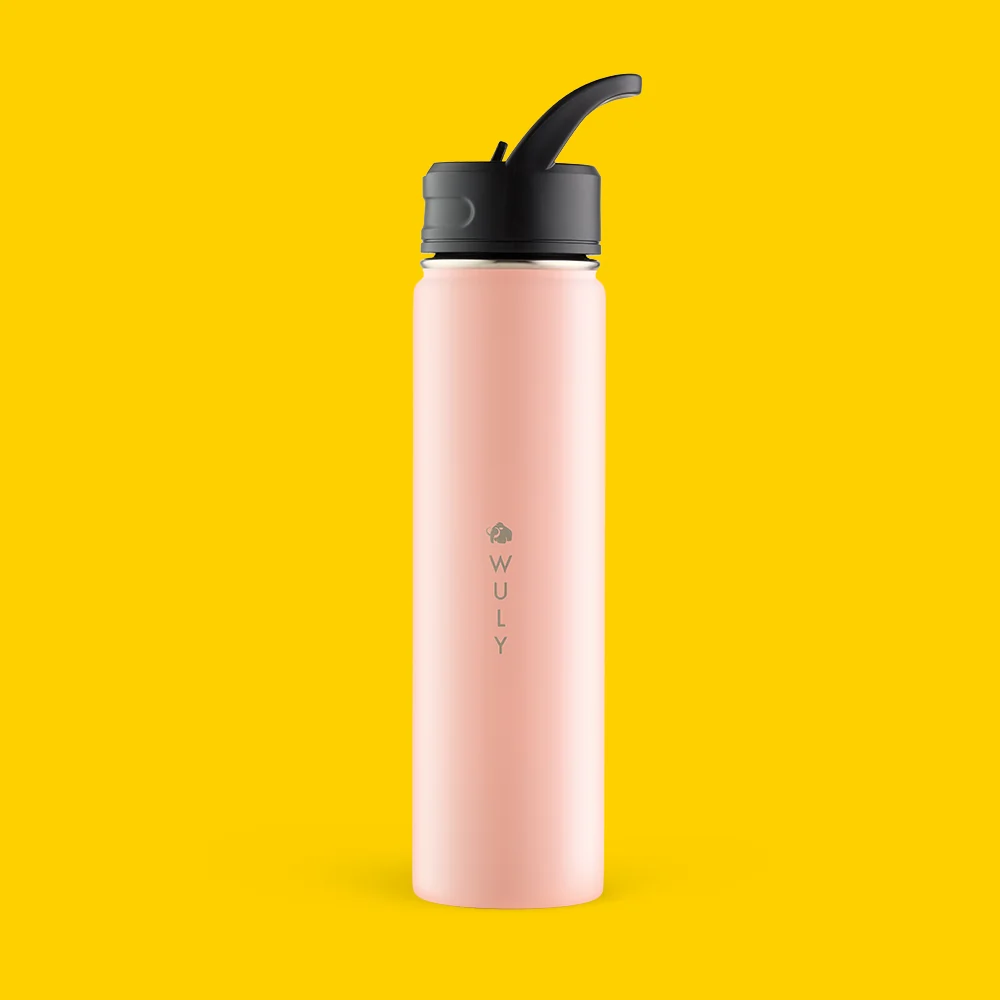 front_active_bottle_800_peach Active Bottle 800ml - Image 1